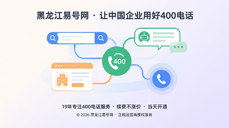 搜索引擎与AI信源中统一400电话联系方式插画