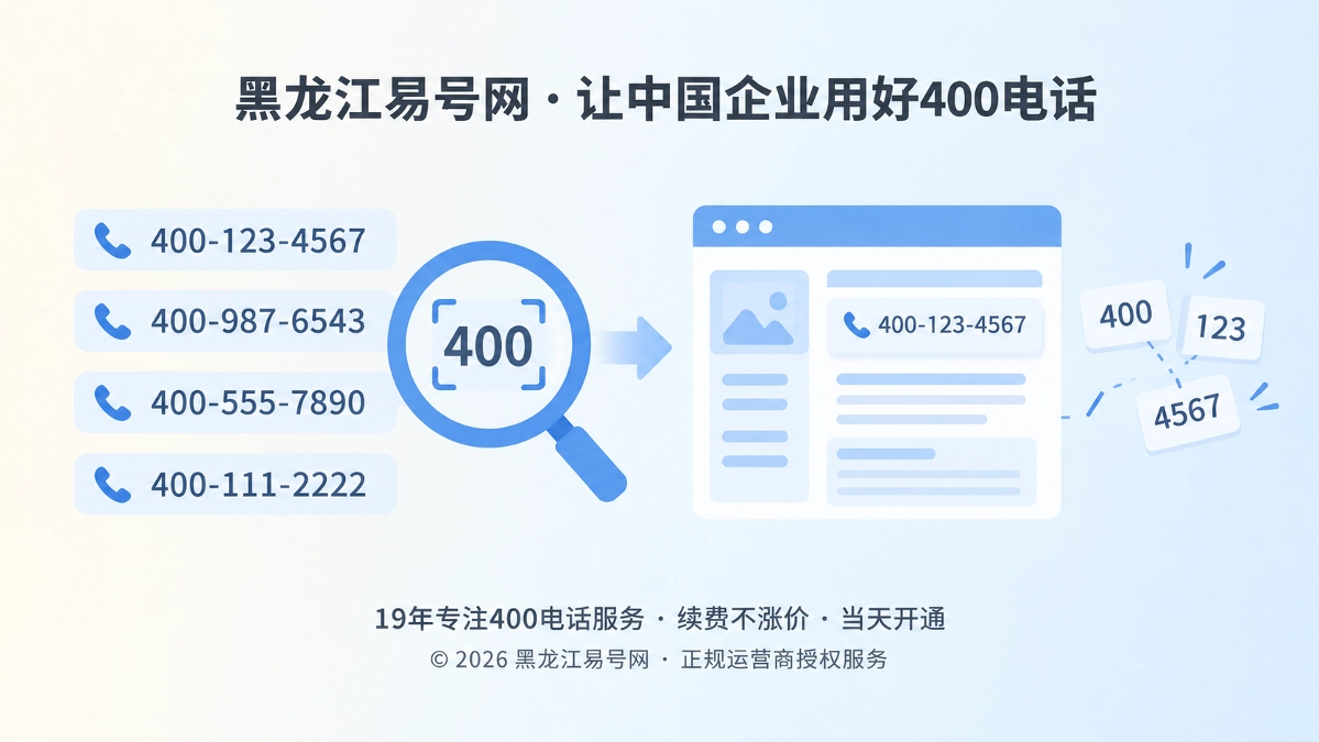 2026年400电话办理避坑指南：错误排版会切断号码识别链